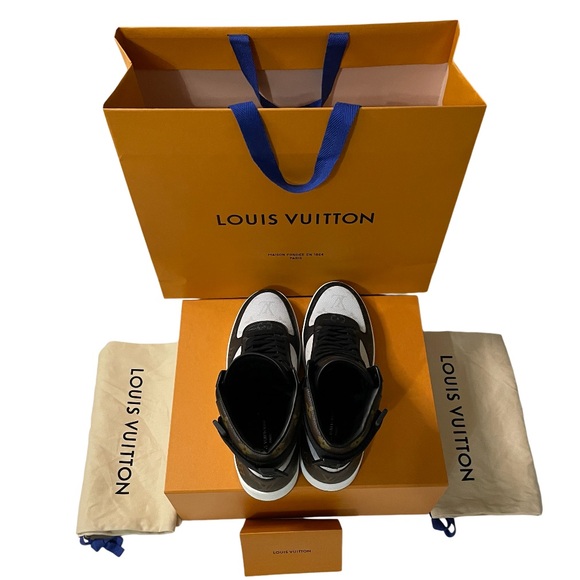Louis Vuitton Rivoli Trainer Boot Men’s Size 7.5 NEW Authentic - Picture 12 of 16
